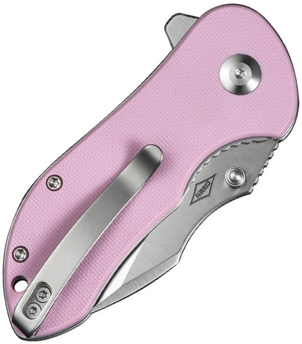 Civivi Gordo Linerlock D2 Steel Pink G10
