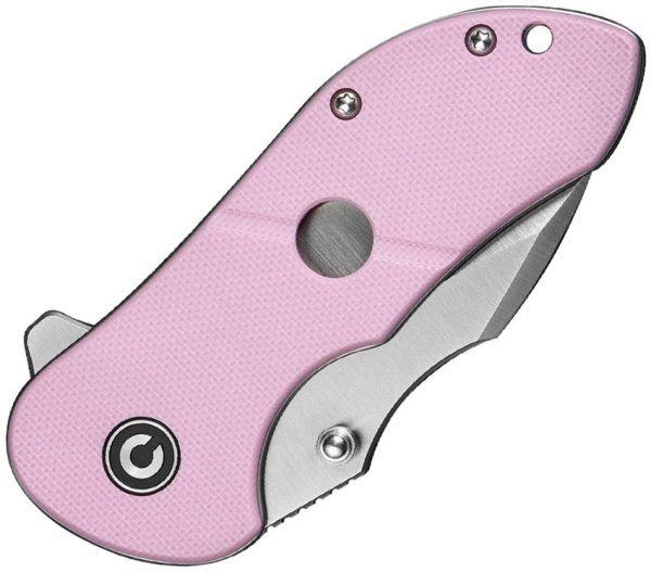 Civivi Gordo Linerlock D2 Steel Pink G10