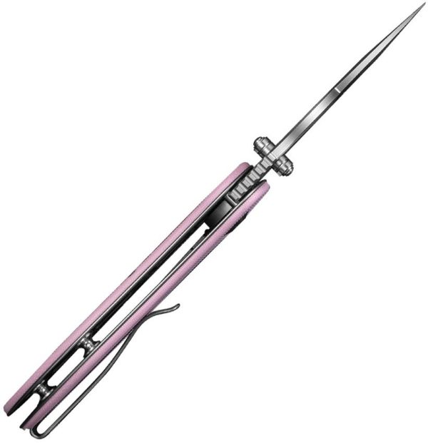 Civivi Gordo Linerlock D2 Steel Pink G10