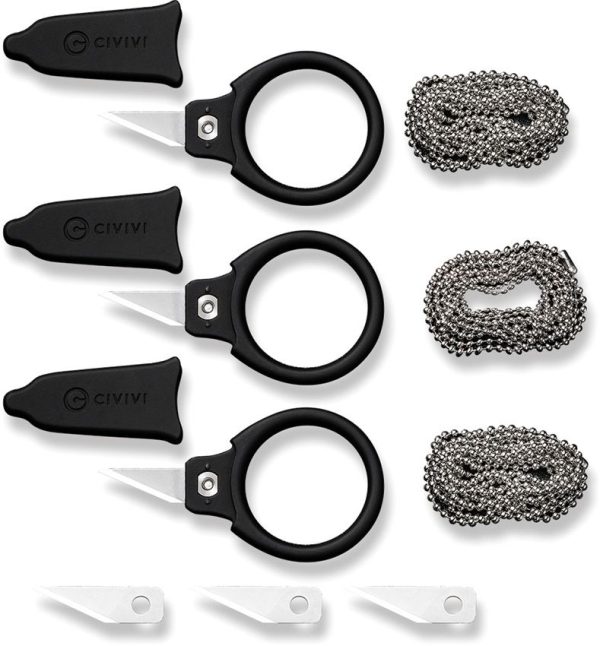 Civivi Quick Snip Fixed Blade Pack - Three Replaceable Blades
