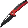 Civivi Sentinel Strike Button Lock - Red Handle K110