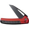 Civivi Sentinel Strike Button Lock - Red Handle K110