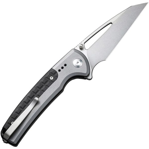 Civivi Sentinel Strike Button Lock - Gray Handle K110