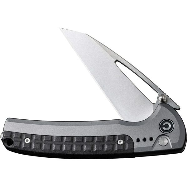 Civivi Sentinel Strike Button Lock - Gray Handle K110