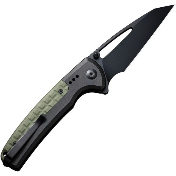 Civivi Sentinel Strike Button Lock - Green Handle K110