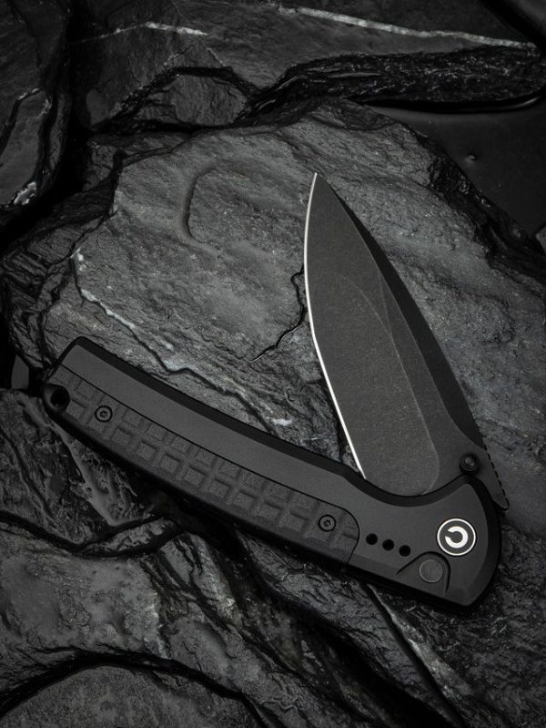 Civivi Sentinel Strike II Button Lock - Black Nitro V