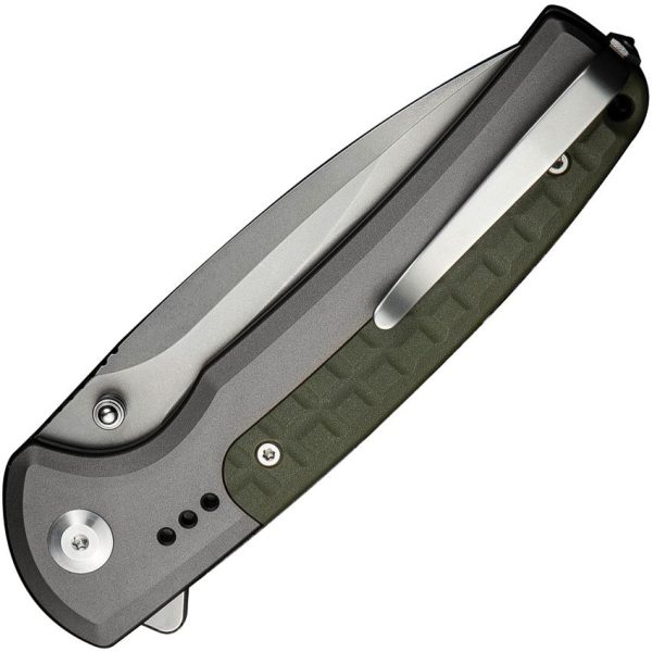 Civivi Sentinel Strike II Button Lock - Gray Nitro V