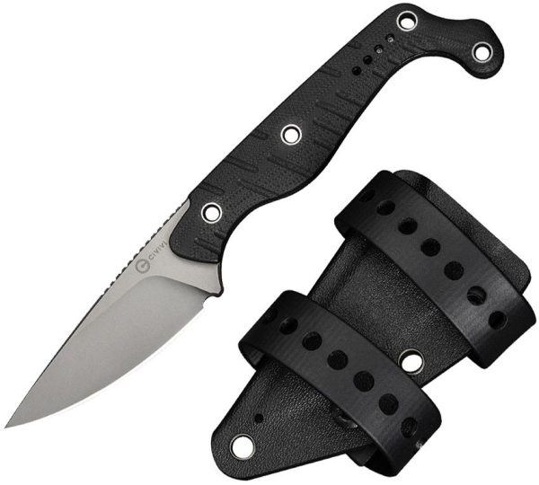 Civivi SOKN Fixed Blade - Black G10 Nitro V