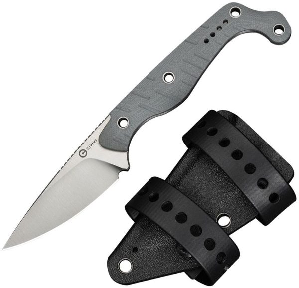 Civivi SOKN Fixed Blade - Gray G10 Nitro V