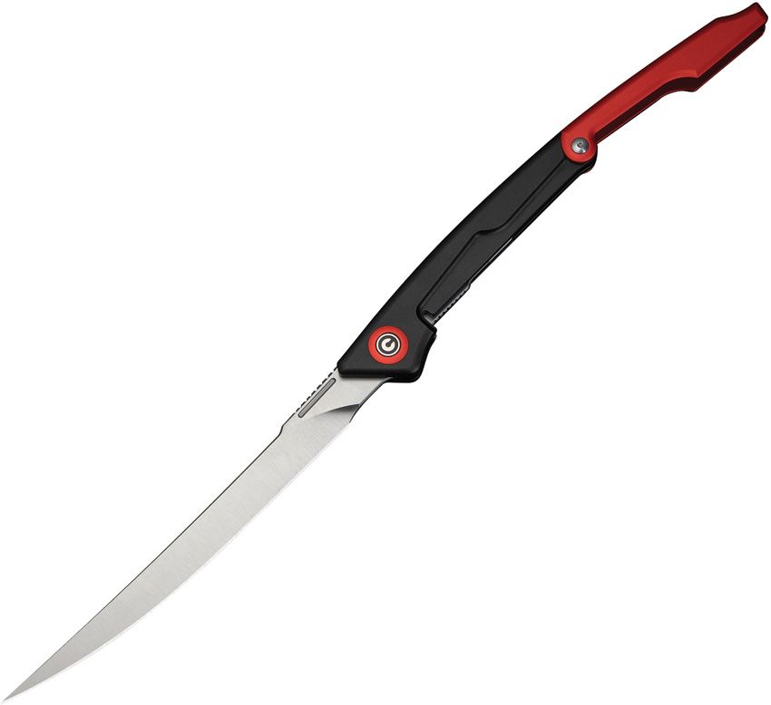 Civivi Shawka Fillet Linerlock Folding Knife Red 5.88in