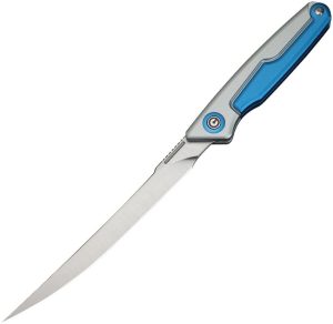 Civivi Shawka Fillet Linerlock Blue Aluminum