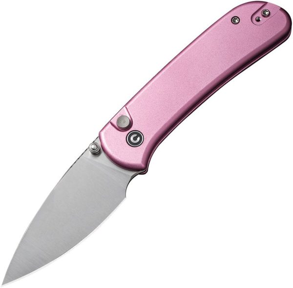 Civivi Qubit Button Lock Pink Satin