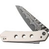 Civivi Vision FG Superlock Damascus Ivory G10