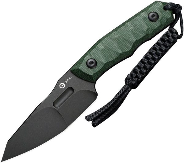 Civivi Propugnator Fixed Blade Green Micarta D2