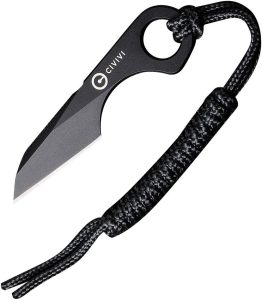 Civivi Gramis Neck Knife - Black Stonewash 14C28N