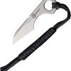Civivi Gramis Neck Knife 1" Satin 14C28N Sheepsfoot w/ Sheath