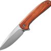 Civivi Primitrox Linerlock - Brown Wood Handle Nitro V