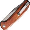 Civivi Primitrox Linerlock - Brown Wood Handle Nitro V