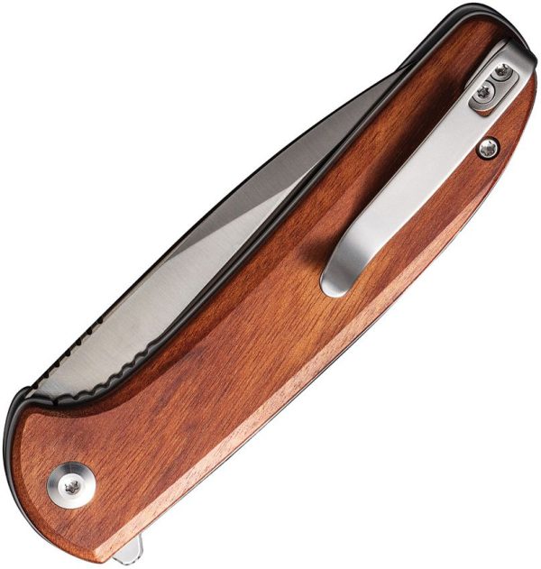 Civivi Primitrox Linerlock - Brown Wood Handle Nitro V