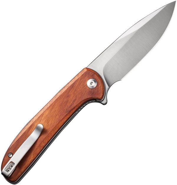 Civivi Primitrox Linerlock - Brown Wood Handle Nitro V