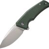 Civivi Regulatron Linerlock - Green Canvas Micarta