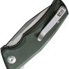 Civivi Regulatron Linerlock - Green Canvas Micarta