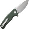 Civivi Regulatron Linerlock - Green Canvas Micarta