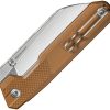 Civivi Hid Nested Linerlock Tan G10 Folding Knife