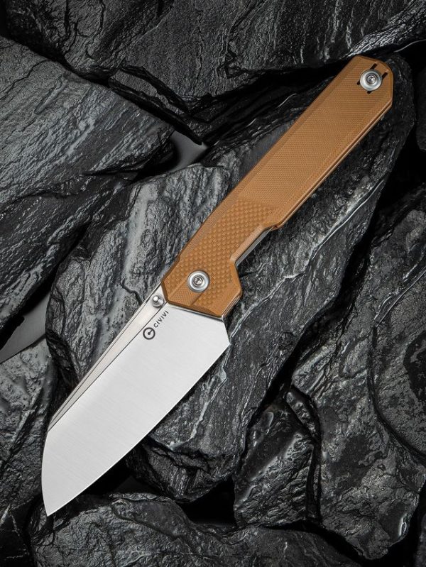 Civivi Hid Nested Linerlock Tan G10 Folding Knife