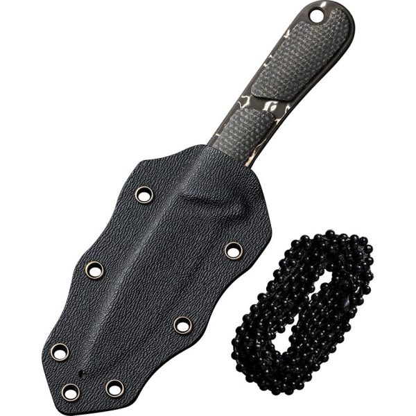 Civivi Mini Elementum Damascus Steel Green Micarta Fixed Blade