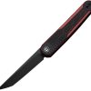 Civivi KwaiQ Linerlock Folding Knife 3" Nitro V Burgundy