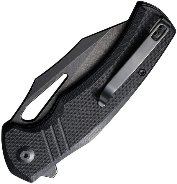 Civivi BullTusk Linerlock 14C28N Black G10