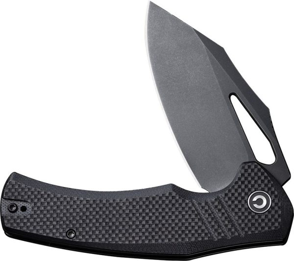 Civivi BullTusk Linerlock 14C28N Black G10