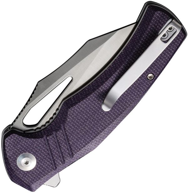 BullTusk Linerlock Micarta