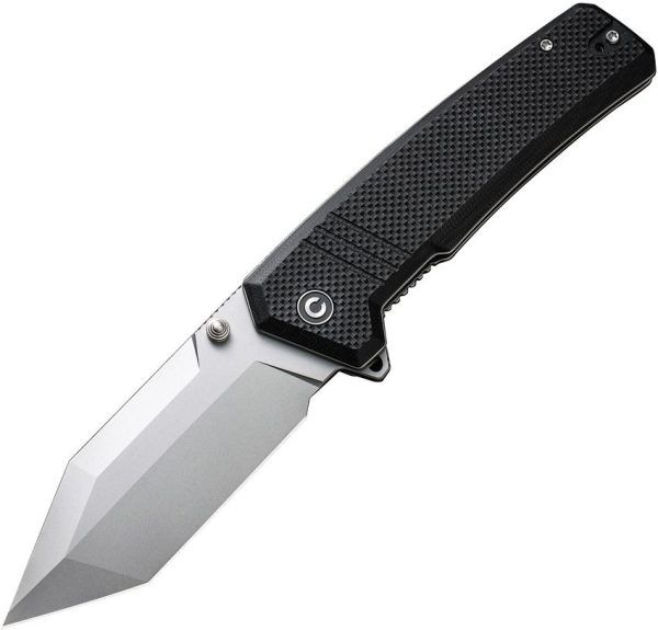 Civivi Bhaltair Linerlock Stonewash Black G10