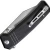 Civivi Bhaltair Linerlock Stonewash Black G10