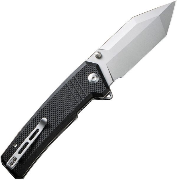 Civivi Bhaltair Linerlock Stonewash Black G10