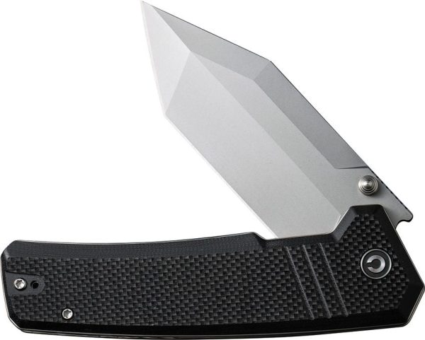Civivi Bhaltair Linerlock Stonewash Black G10