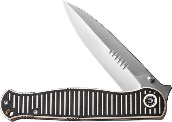 Civivi RS71 Linerlock Nitro V Ivory Black