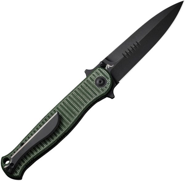Civivi RS71 Linerlock Nitro V Green Micarta