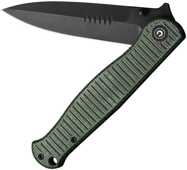 Civivi RS71 Linerlock Nitro V Green Micarta