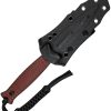 Civivi Perfrico Fixed Blade Burgundy Dagger