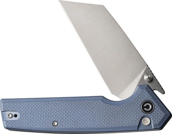 Civivi Amirite Button Lock Blue-Gray G10