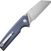 Civivi Amirite Button Lock Blue-Gray G10