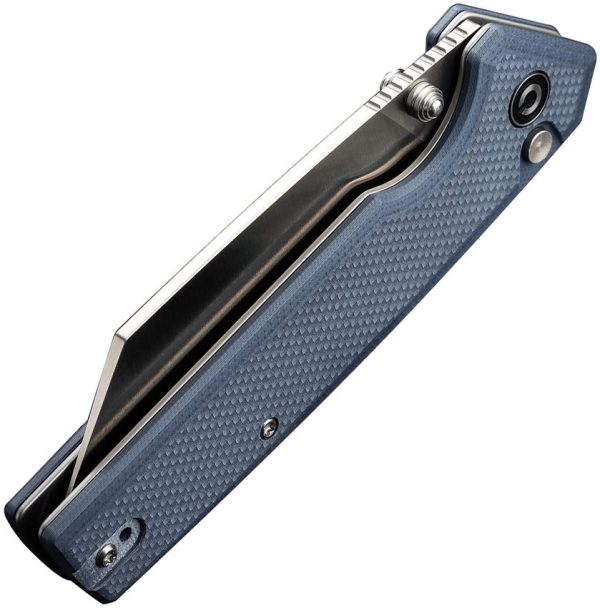 Civivi Amirite Button Lock Blue-Gray G10