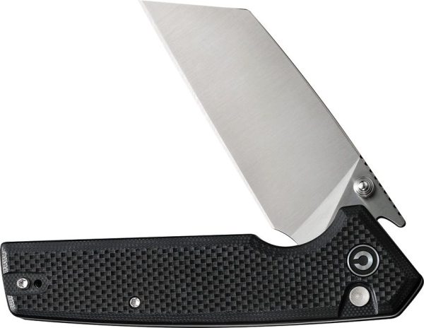 Civivi Amirite Button Lock Black G10