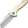 Civivi ExOne Linerlock Ivory G10 Folding Knife