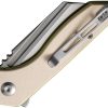 Civivi ExOne Linerlock Ivory G10 Folding Knife