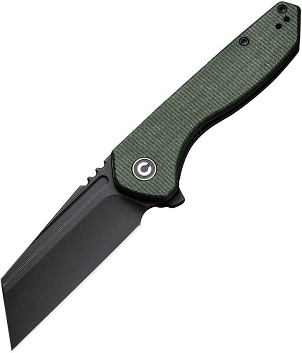 Civivi ExOne Linerlock Green Micarta Folding Knife