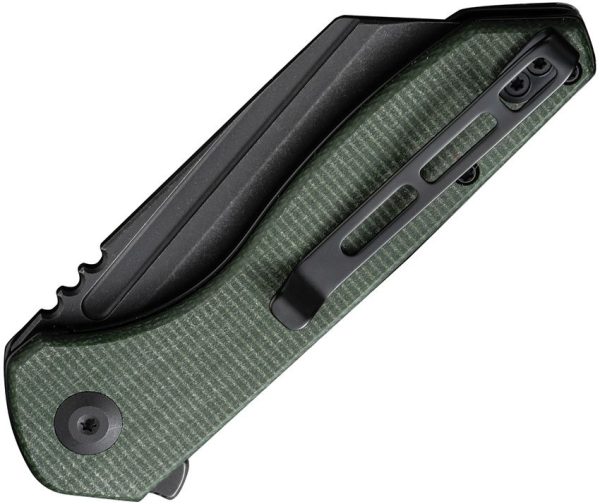 Civivi ExOne Linerlock Green Micarta Folding Knife